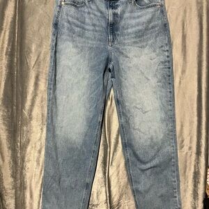 PAIGE Relaxed Fit Light Blue Jeans